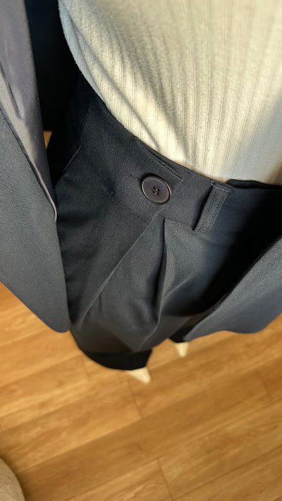 Poliviskon lacivert pantolon