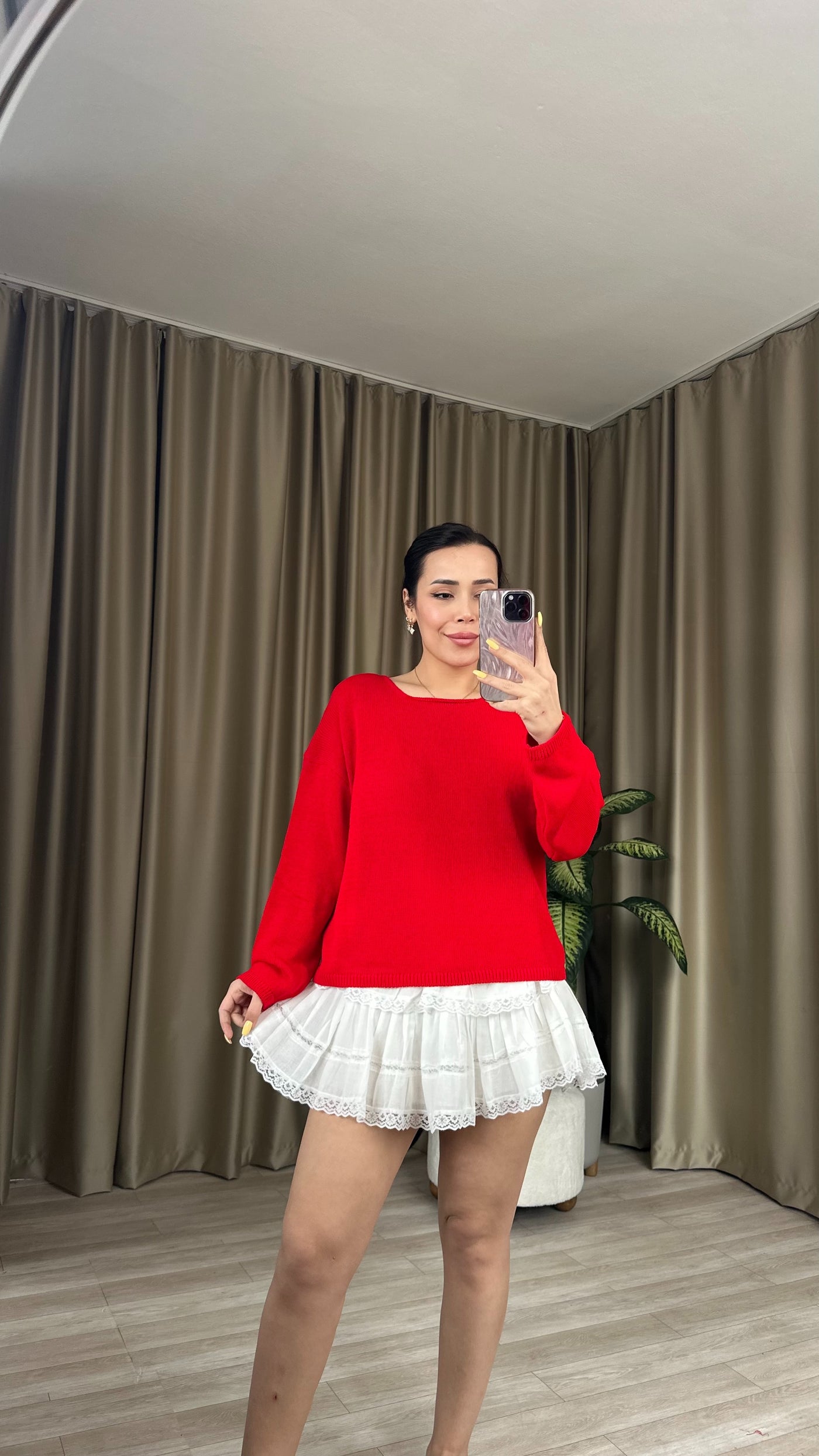 Kırmızı MERSERİZE TRİKO