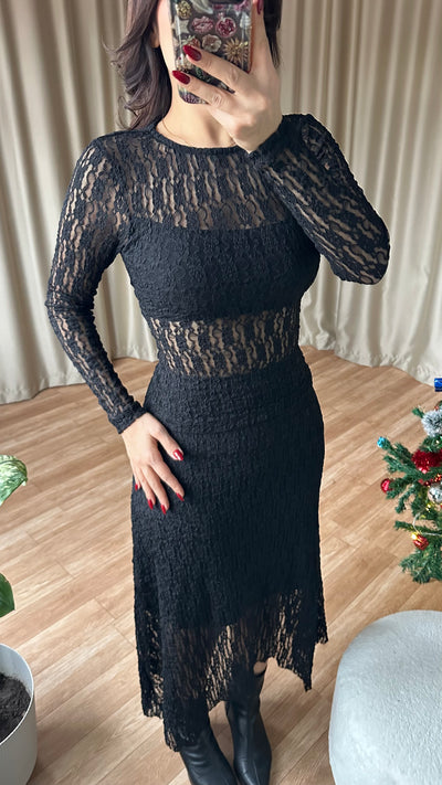 Dantel detaylı ikili takım ￼